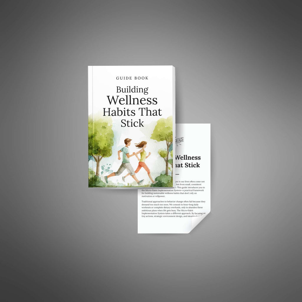 Building Wellness Habits That Stick