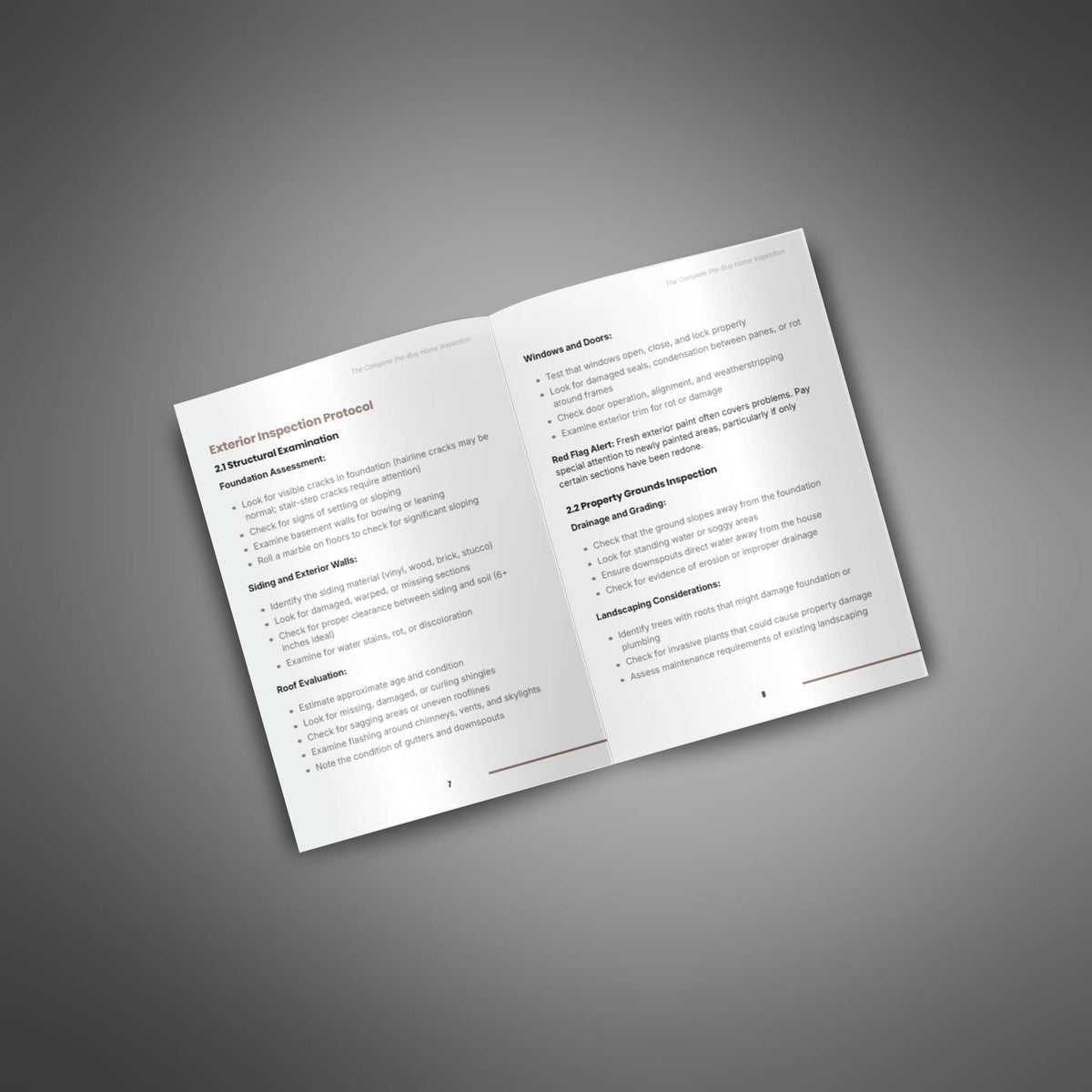 The Complete Pre-Buy Home Inspection