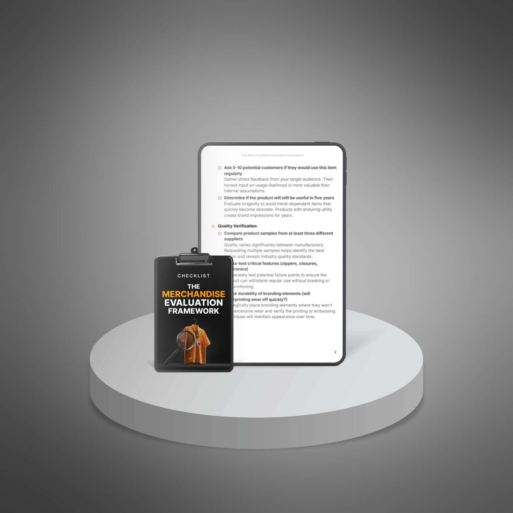 The Merchandise Evaluation Framework